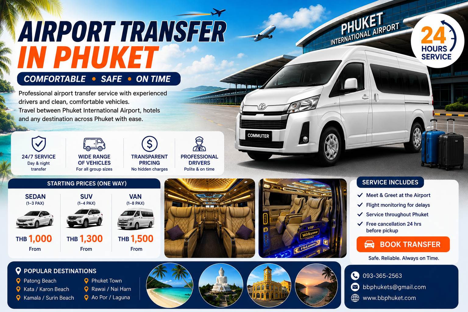BB Phuket transfer service